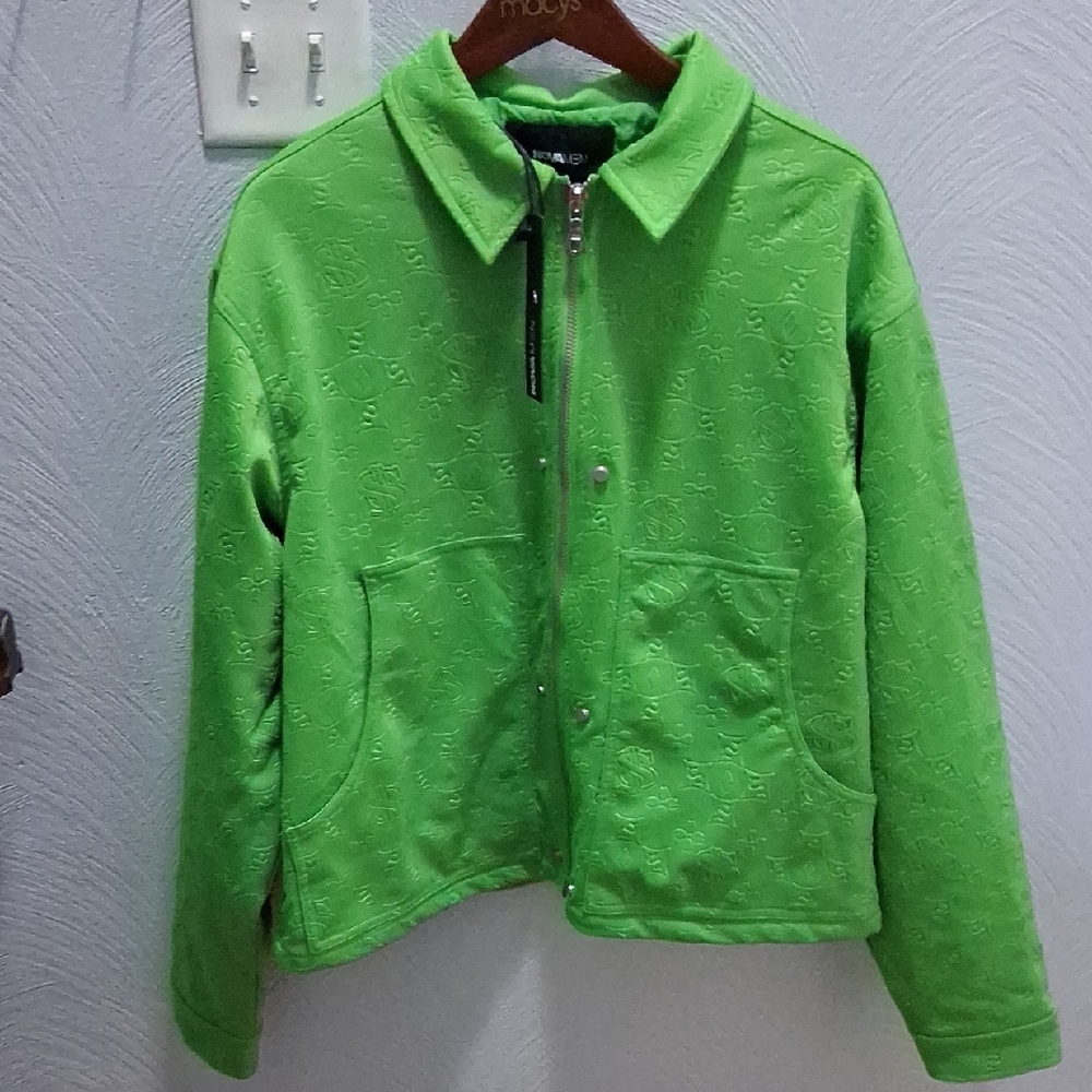 Nova Men Green Quilted Jacket